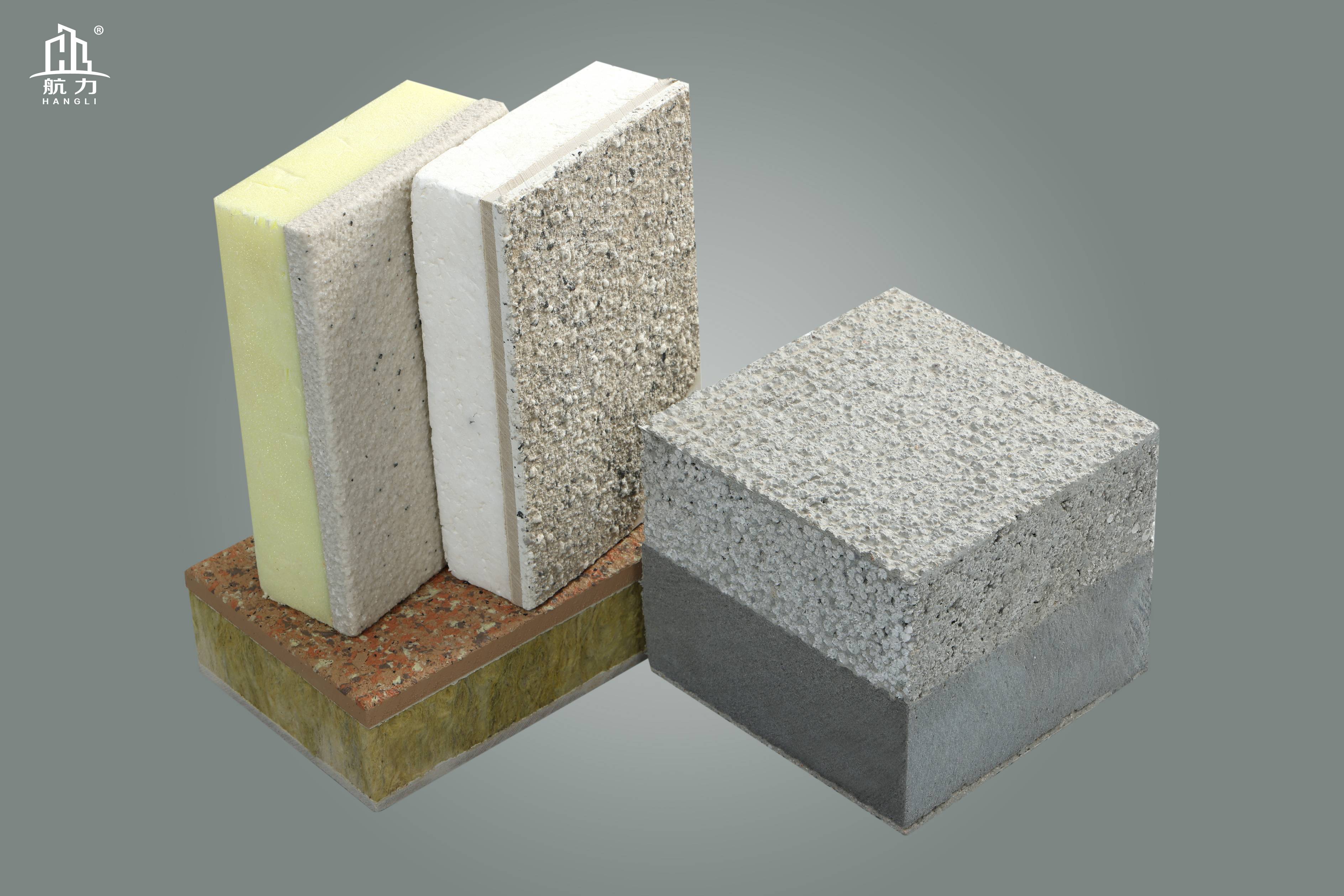 Integrated thermal insulation board