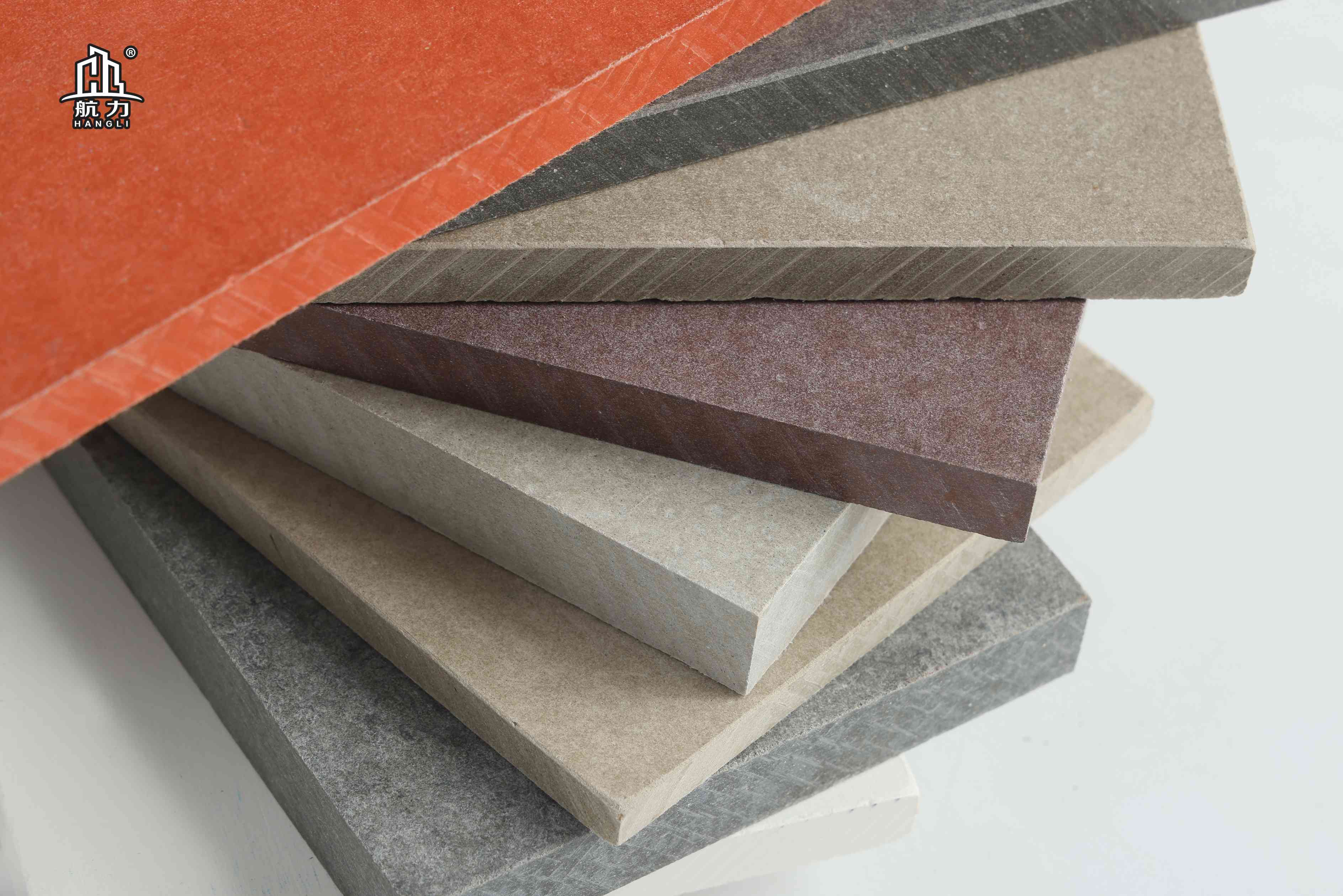 Fiber cement polishing board