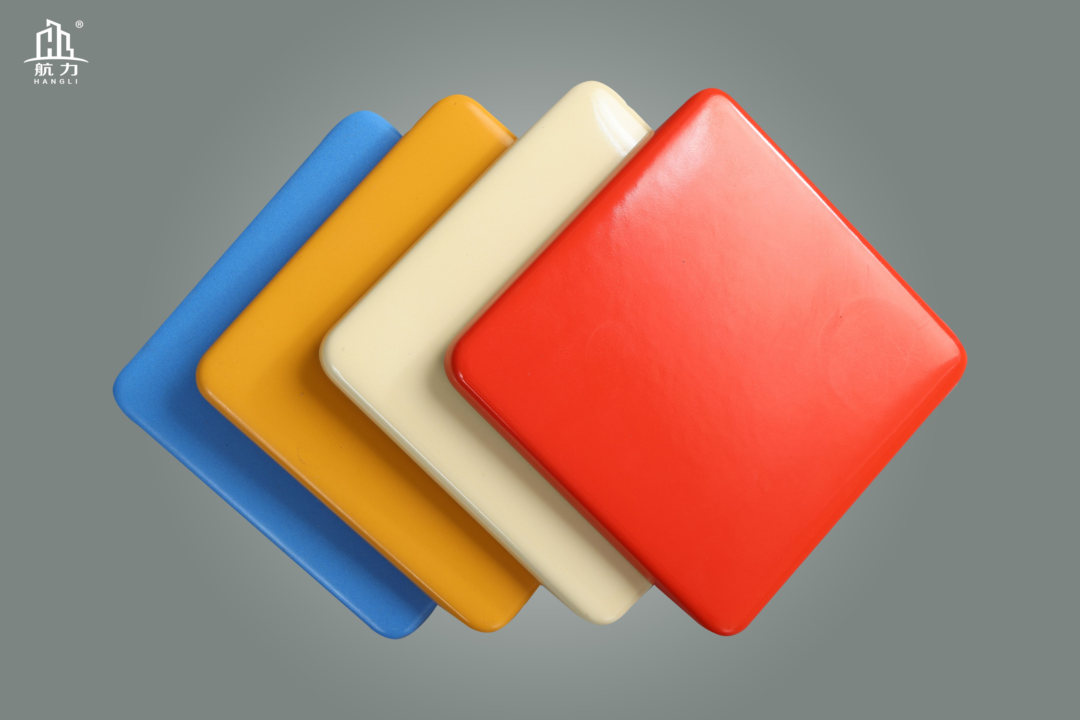 Enamelled steel plate