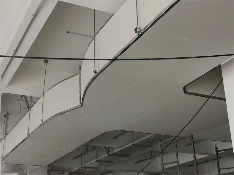 Glass magnesium plate ventilation duct